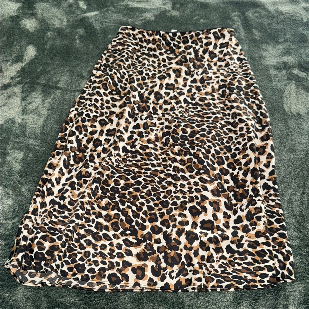 Express Midi A-line Skirt for Night Out